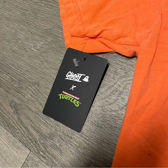 NWT Ghost x TMNT Michelangelo Shirt Sz M - Picture 4 of 5